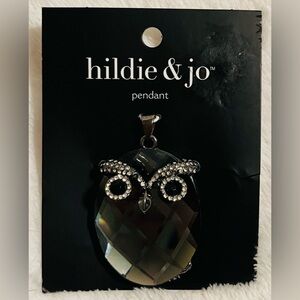 HILDIE & JO Owl Pendant NEW!